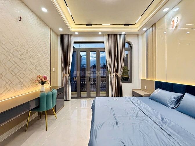 Siêu phẩm 4 Lầu THANG MÁY CAO CẤP hẻm rộng 8m Lê Văn Thọ, P14, Q.Gò Vấ