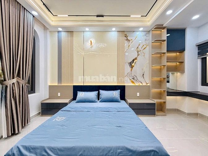 Siêu phẩm 4 Lầu THANG MÁY CAO CẤP hẻm rộng 8m Lê Văn Thọ, P14, Q.Gò Vấ
