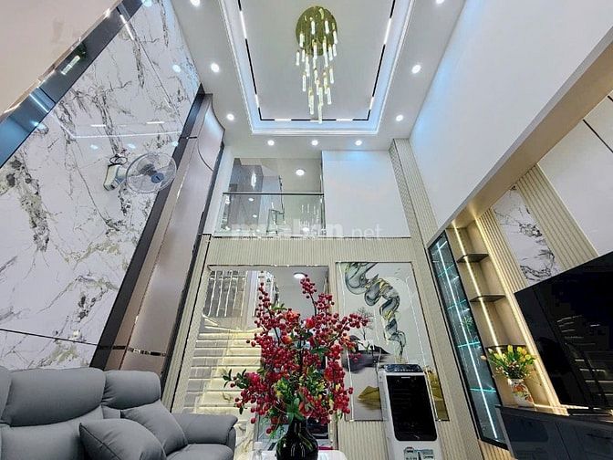 Siêu phẩm 4 Lầu THANG MÁY CAO CẤP hẻm rộng 8m Lê Văn Thọ, P14, Q.Gò Vấ