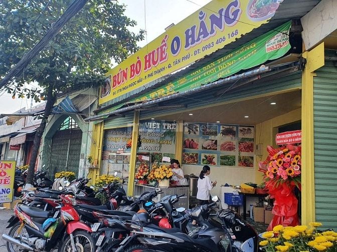 Cho thuê mặt bằng kinh doanh mặt tiền đường Thoại Ngọc Hầu