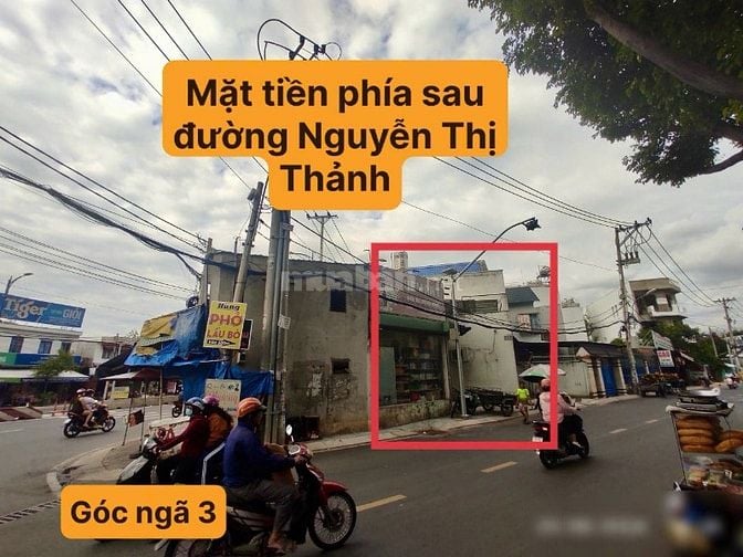 Mặt bằng 2 mặt tiền đường lớn, đối diện công viên, nhà thi đấu đa năng