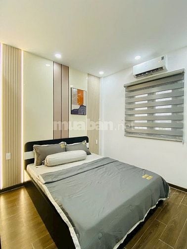Nhà 3 lầu đẹp Cao Cấp góc 2 mặt hẻm xe hơi 1 trục Lê Đức Thọ, P16, Q.G