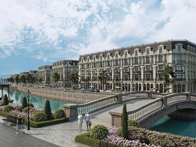 Bán nhà phố xây thô Tây Thăng Long 55m2 gần sát đô thị Tân Tây Đô