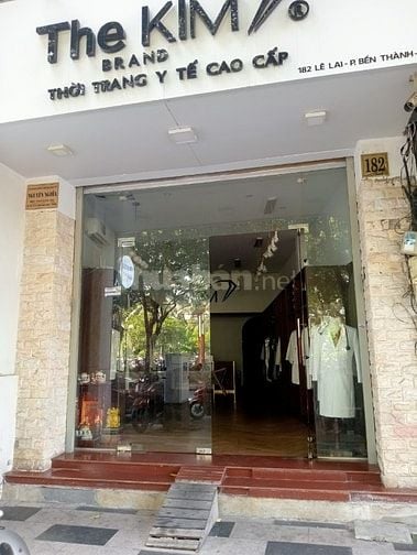 CHO THUÊ MẶT TIỀN TẦNG TRỆT KINH DOANH 182 LÊ LAI, BẾN THÀNH, Q.1