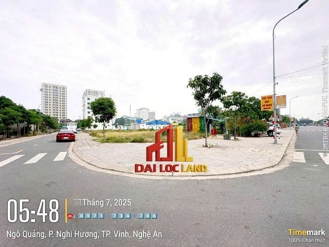  Lô GÓC 531,2m2 _ Siêu Kinh Doanh_ Đất Biển Cửa Lò _ đường NGÔ QUẢNG