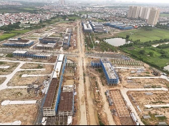 Bán nhà phố xây thô Tây Thăng Long 55m2 gần sát đô thị Tân Tây Đô