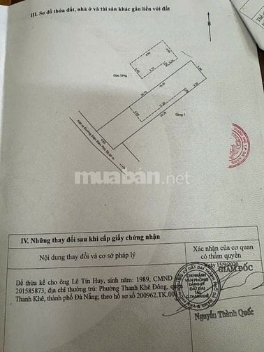Nợ Quá Cần Bán Gấp Nhà 121m2 Kiệt Điện Biên Phủ ,Trung Tâm Tp.Đà Nẵng