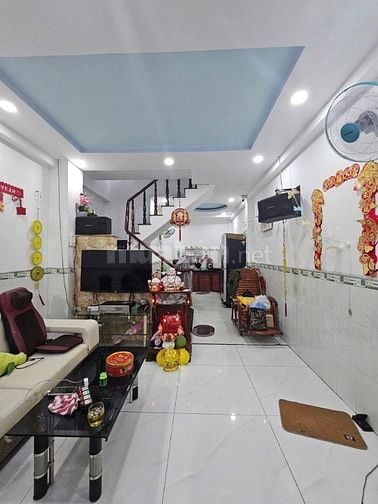  Bán nhà mới hẻm 449/ Hương Lộ 2, DT 4 x 12m, 2.5 tấm, 4.85 tỷ