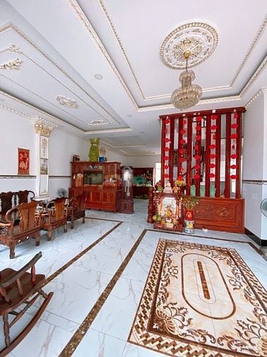 BÁN BIỆT THỰ 4 TẦNG CÓ HẦM KDC ĐẠI PHÚC BÌNH HƯNG