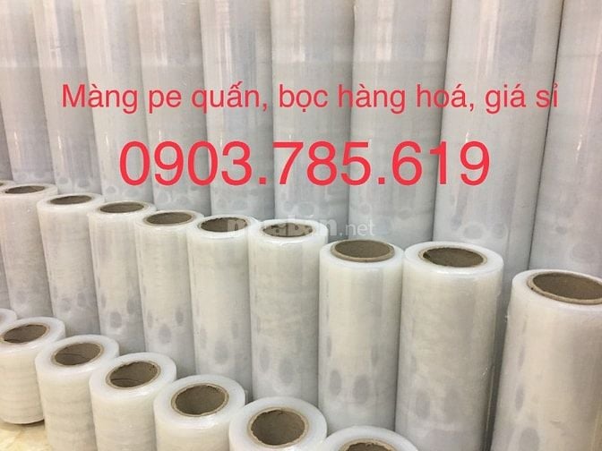 Màng bọc hàng pe, Băng keo tại Củ Chi, giá sỉ.