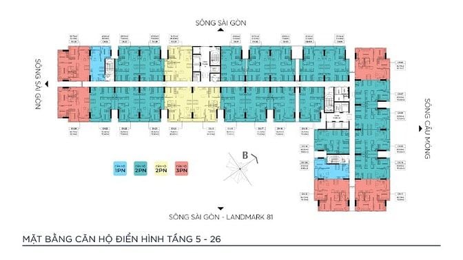 🌿Căn hộ 2PN Symlife – 70m², chỉ 2.57 tỷ – sống xanh 4 mặt giáp sông, 