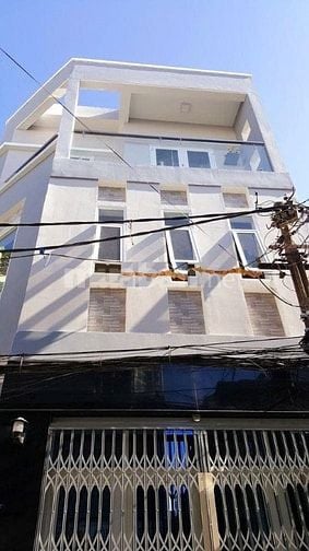 Cho thuê nhà mặt tiền Đường số 41 (khu Bình Phú), P.10, Q.6 giá 6.5tr
