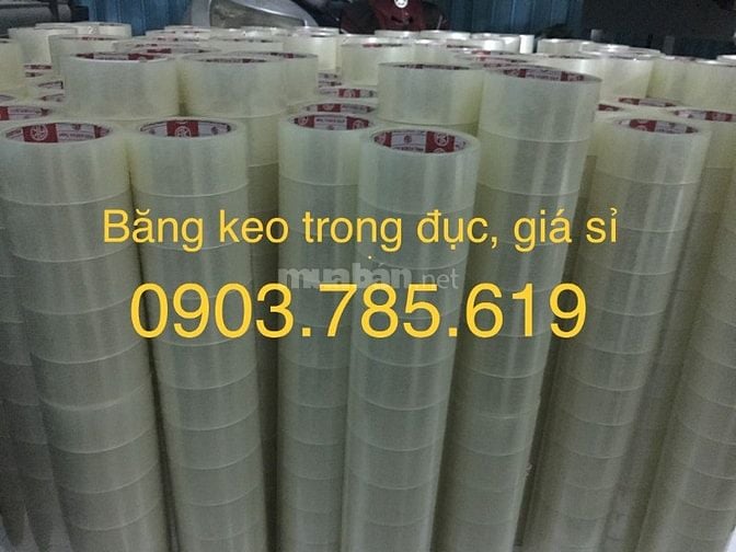 Băng keo, màng pe bọc hàng hóa, giá sỉ.