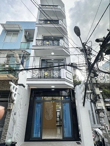 Hai mặt Trước Sau Diên Hồng 5Tầng 6PN,Nở Hậu,Thang Máy,Mở cty KD