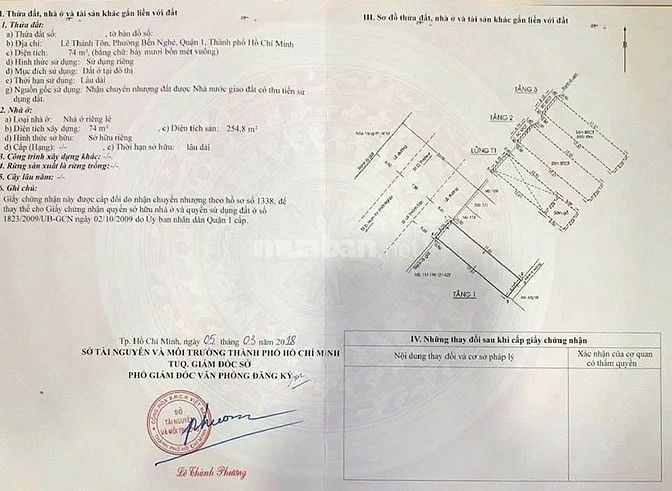 Bán nhà mặt tiền Lê Thánh Tôn, Bến Nghé, Q1, 74m², 3 tầng, giá 85 tỷ