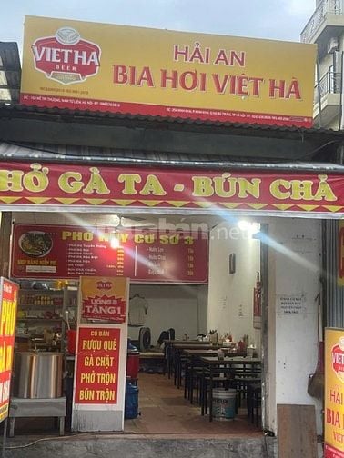 cần sang gấp quán phở đang kinh doanh 