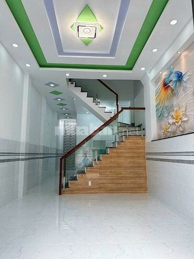 Bán nhà 4 tầng ngay chợ Lê Đình Cẩn, Bình Tân full nội thất, GIÁ 5,7tỷ