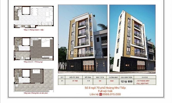 CHÍNH CHỦ BÁN NHÀ TẠI LONG BIÊN - OTO VỀ NHÀ
