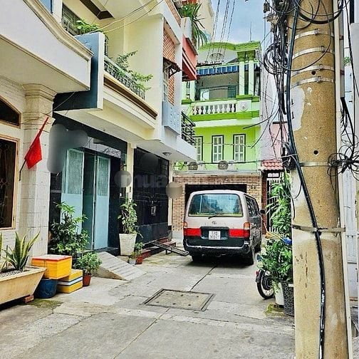 Hẻm xe hơi Cư Xá Phan Đăng Lưu Giáp Q1, 5Tầng,7PN,Nở Hậu,Gần Tr Học