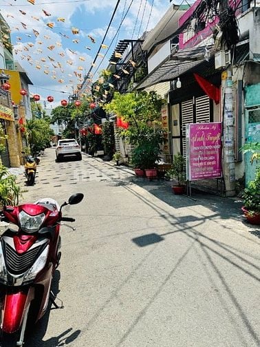 Bán nhà hẻm 6m Hòa Bình khu Tô Hiệu P Hiệp Tân dt 4mx17m giá 5,9