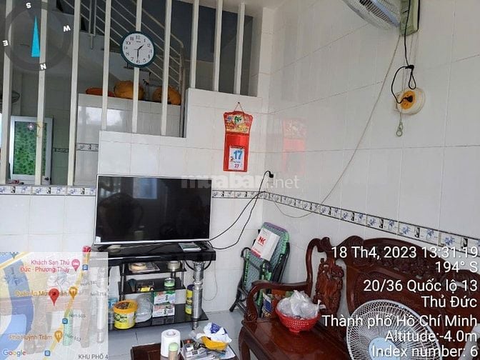 Cho thuê nhà 120m 1 trệt 1 lầu 14tr quốc lộ 13 cũ Thủ Đức
