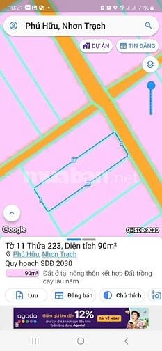 Chính chủ bán lô đất 5x18m,đường Phan Văn Đáng khu dân cư hiện hữu
