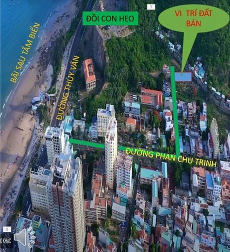 Bán đất biệt thự ngay bãi sau TP.Vũng Tàu