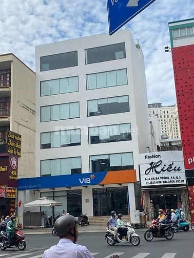 Mặt tiền ngay 353c Hai Bà Trưng Quận 1, DT: 6x20m 5T hđt 120tr 28 tỷ