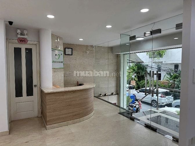 Cho thuê MB KD mặt tiền tòa nhà 8*16. 70 m2. 24 tr. 