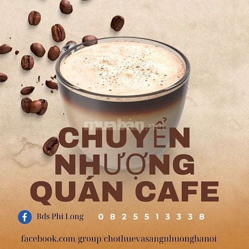 Chuyển Nhượng Quán Cafe Lô Góc 2 Mặt Tiền Khu Cốm Vòng Duy Tân