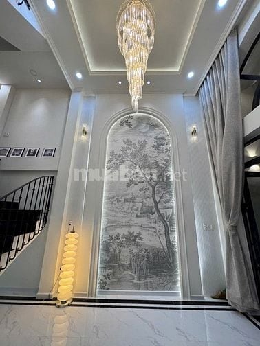 Nhà 3 lầu tuyệt đẹp Cao Cấp hẻm xe hơi 5m Đường Số 51, P14, Q.Gò Vấp.