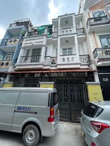 Nhà hẻm 8m 57/49 đường số 3 BHHA Bình Tân , ba tầng 5PN