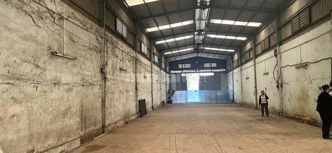 Cho thuê kho tổng Diện tích 1000m2 mặt tiền An Quý Tây Bình Chánh