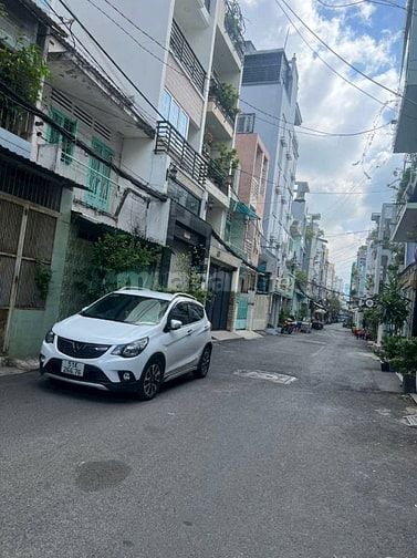 Hẻm nhựa 8m cư xá Bộ Công An. Nhà 3 tầng (3,8x15m) mới đẹp ở ngay