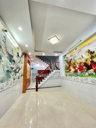 Hẻm nhựa 8m cư xá Bộ Công An. Nhà 3 tầng (3,8x15m) mới đẹp ở ngay