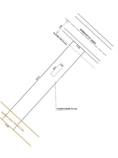 Bán Đất ở+Vườn 2MT đường DT741, X. A.Bình,H.P.Giáo,T.B.Dương giá 9.6tỷ