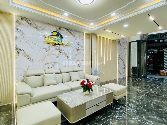 Cần tiền bán Nhà 4 lầu tuyệt đẹp Cao Cấp hẻm xe hơi 5m Bùi Quang Là
