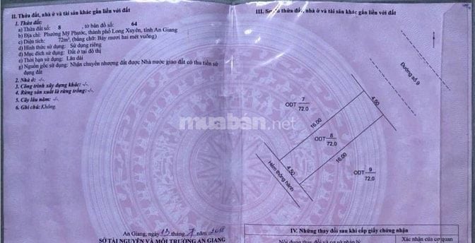 Bán nhanh đất và nhà đẹp, vị trí đẹp tại Mỹ Phước, TP Long Xuyên, An G