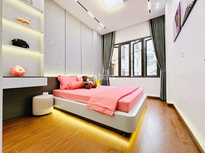 Nhà siêu chất tại Kim Giang , vài bước ra phố , 36 m, 5 tầng 