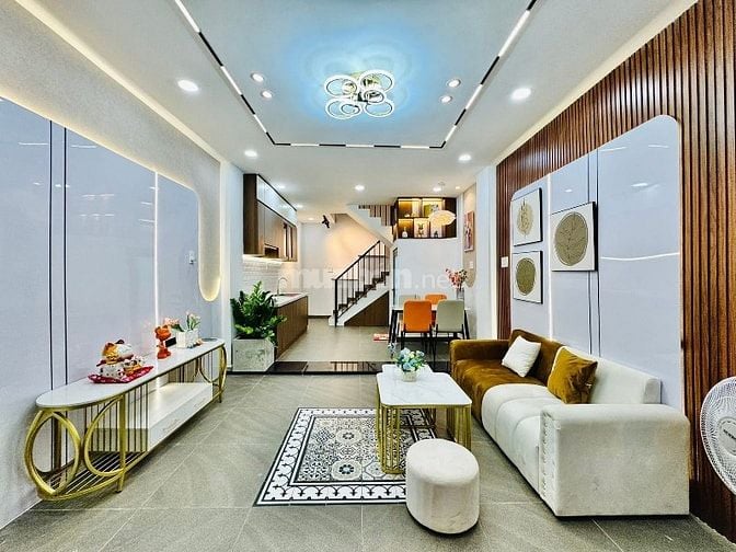 ⭐️Nhà 3 lầu tuyệt đẹp CAO CẤP hẻm xe hơi 6m Vũ Huy Tấn, P3, Q.Bình Thạ