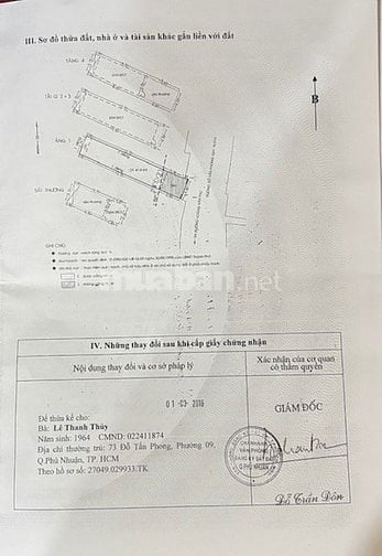 Nhà mặt tiền đông dân cư, gần báo Tuổi Trẻ, LĐ lao động Phú Nhuận