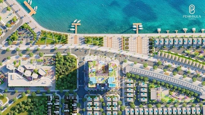 🔥Shophouse 2 mặt tiền sông Hàn, 104.5m², giá chỉ từ 7,6 tỷ - Peninsul