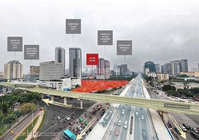 Penthouse dự án Feliza Suites Sun Cầu Giấy quỹ căn ngoại giao