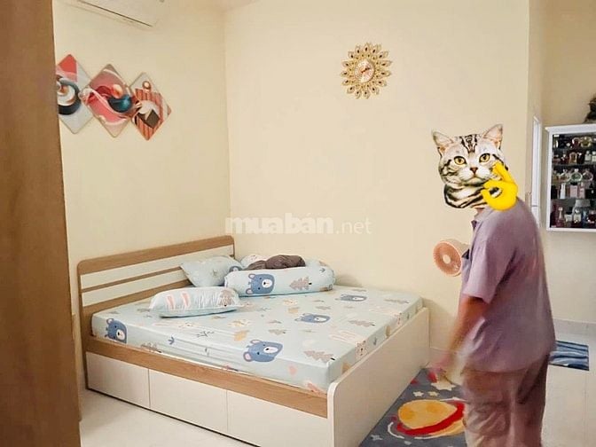 Bán nhà rẻ đẹp hxh (4x15) 496/46 Dương Quảng Hàm P5 Gò Vấp (bờ kè 