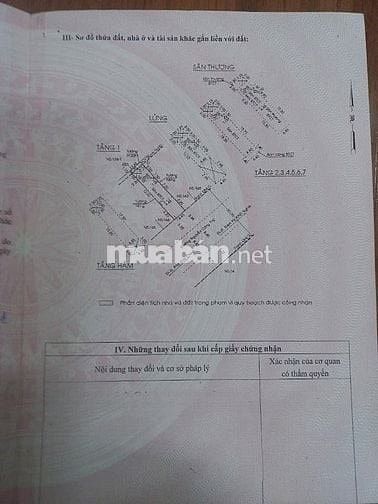 BÁN NHÀ MẶT TIỀN : 164 NGUYỄN CÔNG TRỨ - P. NGUYỄN THÁI BÌNH 