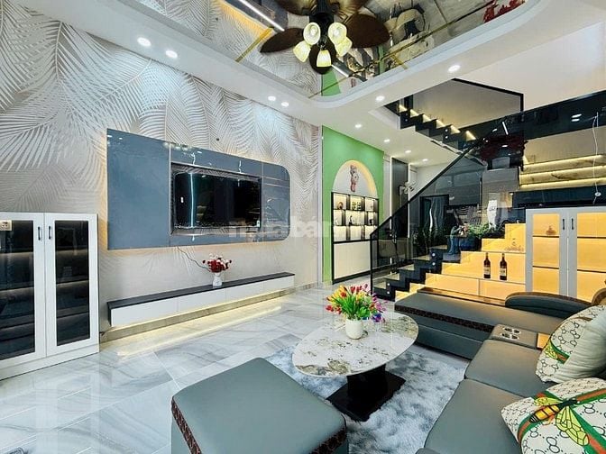 ⭐️Nhà tuyệt đẹp Cao Cấp hẻm xe hơi Thống Nhất, P16, Q.Gò Vấp, giá: 6,3