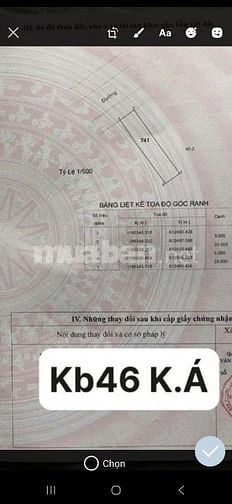 Bán đất mặt tiền đường D3 Phước Long B quận 9 cũ giá 12,6 tỷ