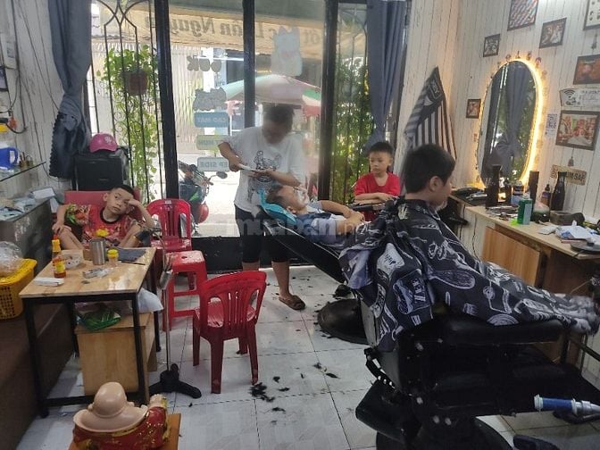 Sang tiệm tóc nam Huỳnh Văn Nghệ p12 Gò vấp 