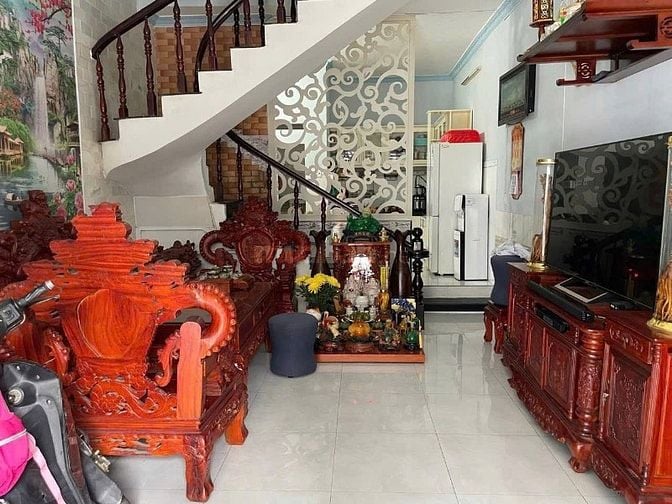 Nhà 1 trục hẻm xe hơi 5m Phan Huy Ích, P12, Q.Gò Vấp, giá: 6 tỷ.