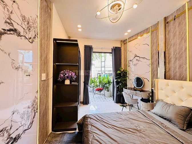  Nhà tuyệt đẹp Cao Cấp hẻm Lê Lợi, P4, Q.Gò Vấp, giá: 5,39 tỷ.